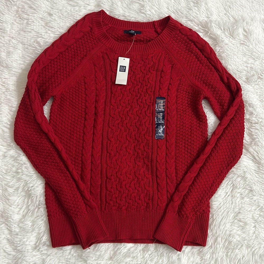 Gap NWT! Chunky Knit‎ Crewneck Sweater